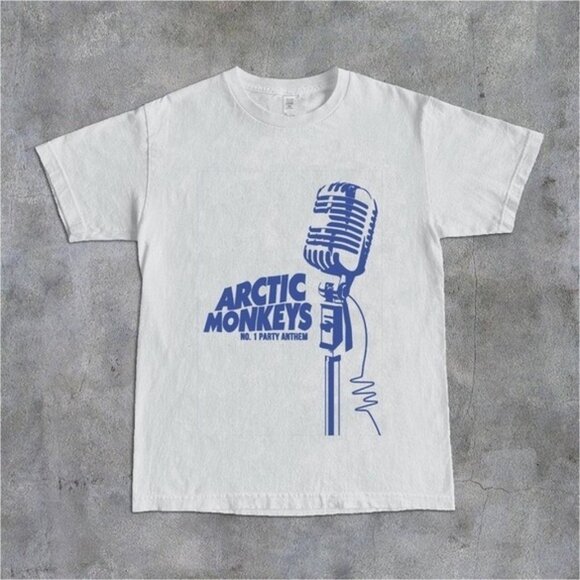 Graphic Arctic Monkeys Mic T shirt - Picture 3 of 3